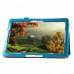 Samsung Galaxy Note Pro /  Lite 12.2 - PU Flip Stand Tablet Protective Cover Case Support Sleep Wake Function - Blue